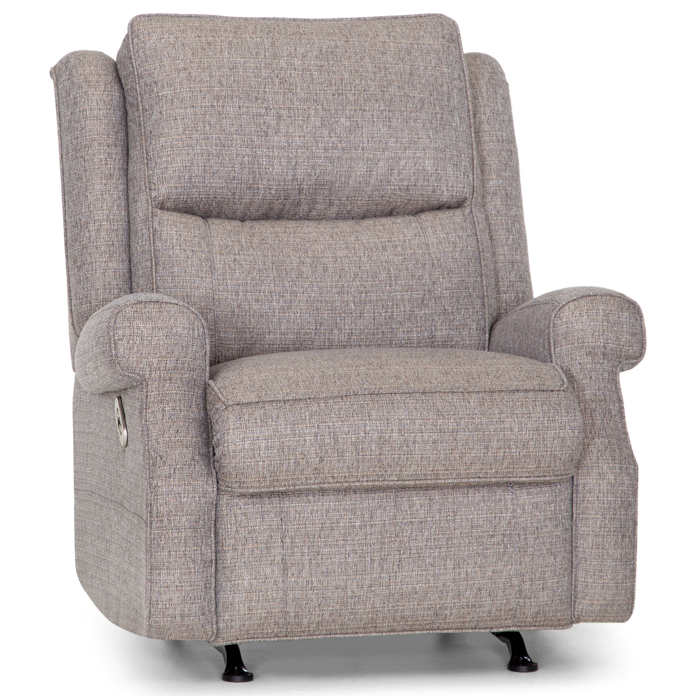 Rocker recliner with shop usb port